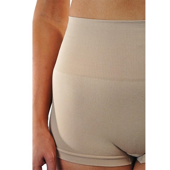 Anemone Mid Rise Tummy Control Booty Boy Shorts - Picture 3 of 4